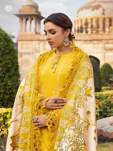 Embroidered Luxury Linen Suit