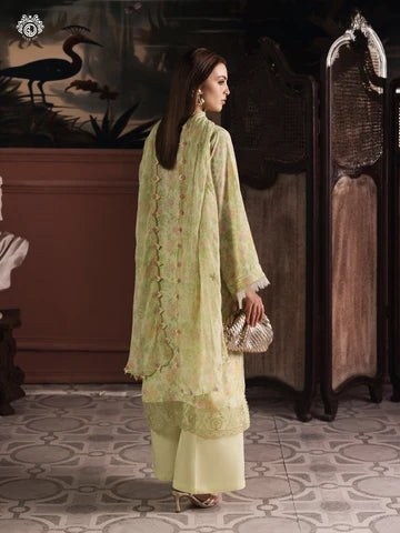 Nakhsheen 3-Piece Unstitched Digital Printed Karandi Suit