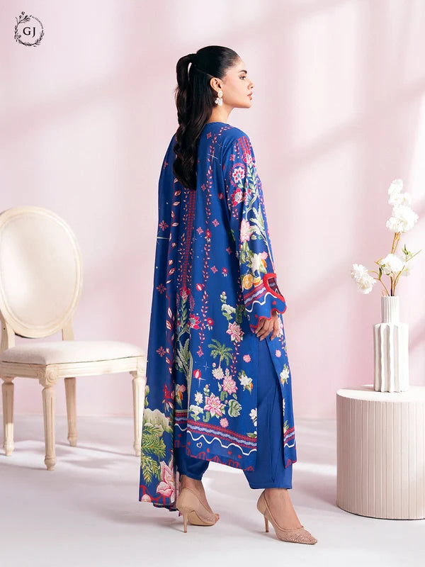CHHERRY POP 3-Piece Unstitched Digital Printed Linen Suit | Fall-Winter Collection