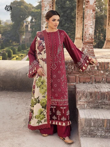 Embroidered Luxury Linen Suit