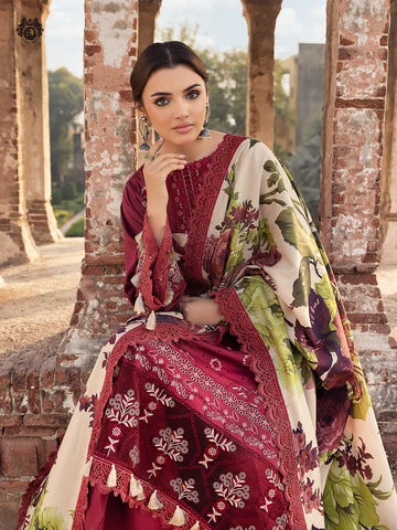 Embroidered Luxury Linen Suit