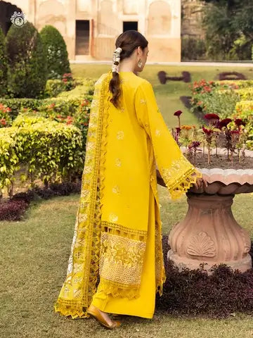 Embroidered Luxury Linen Suit
