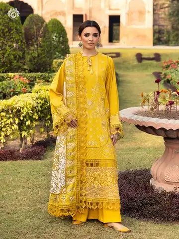 Embroidered Luxury Linen Suit