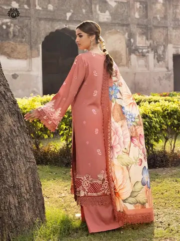 Embroidered Luxury Linen Suit
