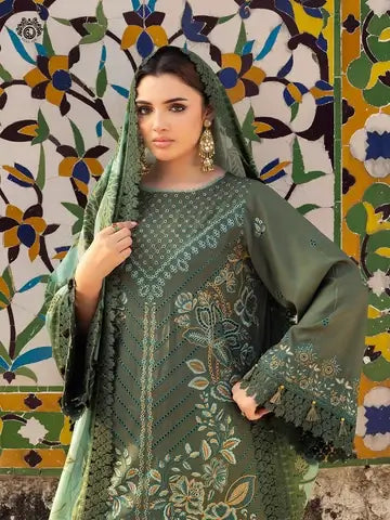 Embroidered Luxury Linen Suit