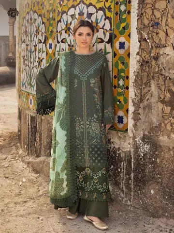 Embroidered Luxury Linen Suit