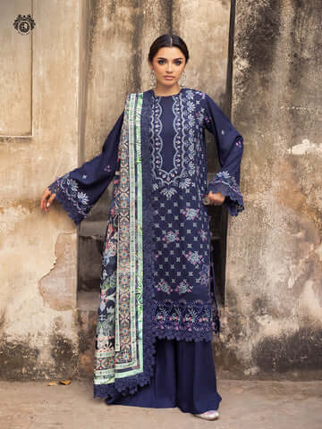 Embroidered Luxury Linen Suit