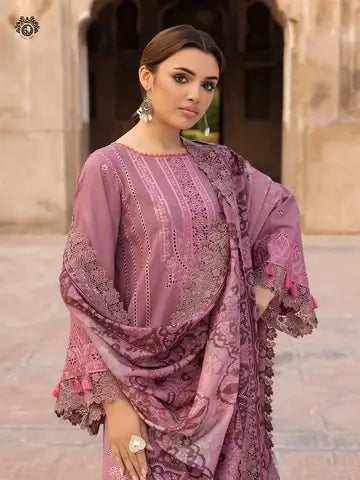Embroidered Luxury Linen Suit