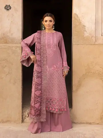 Embroidered Luxury Linen Suit
