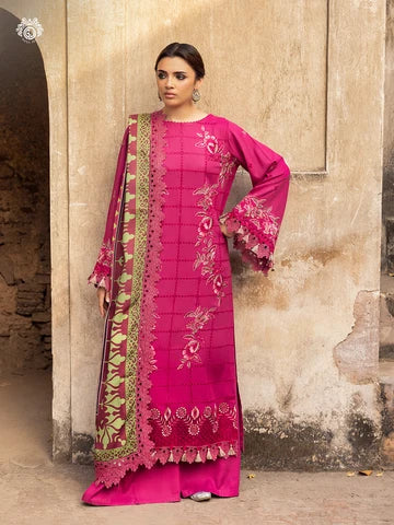 Embroidered Luxury Linen Suit