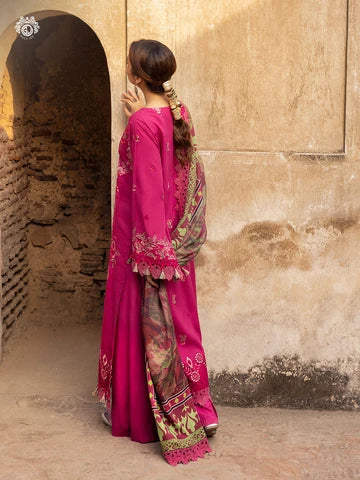 Embroidered Luxury Linen Suit