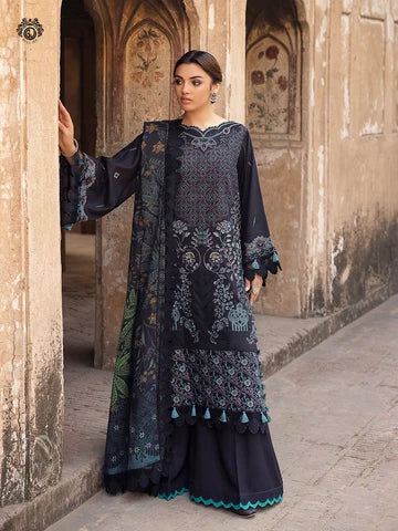 Embroidered Luxury Linen Suit