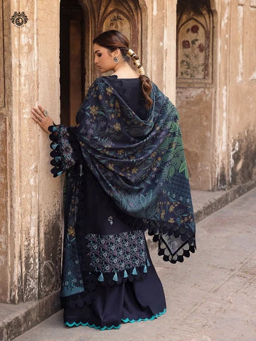 Embroidered Luxury Linen Suit