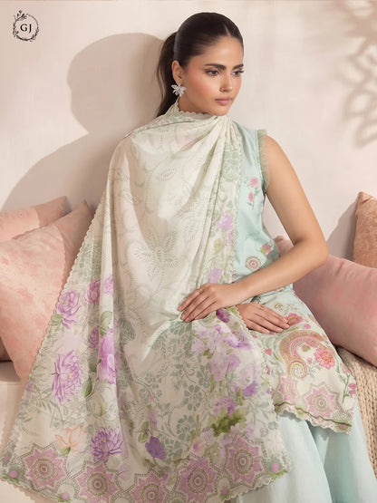 Soha 3-Piece Unstitched Digital Printed Lawn Suit