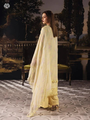 Nakhsheen 3-Piece Unstitched Digital Printed Karandi Suit
