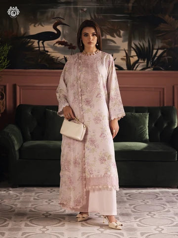 Nakhsheen 3-Piece Unstitched Digital Printed Karandi Suit