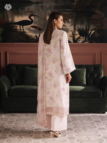 Nakhsheen 3-Piece Unstitched Digital Printed Karandi Suit