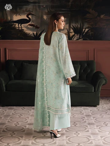 Nakhsheen 3-Piece Unstitched Digital Printed Karandi Suit