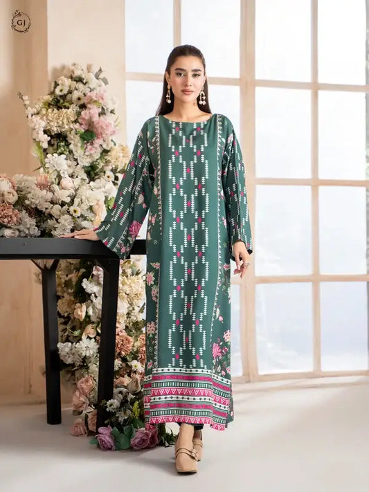 OMAHA 2-Piece Unstitched Bana Dora Linen Suit
