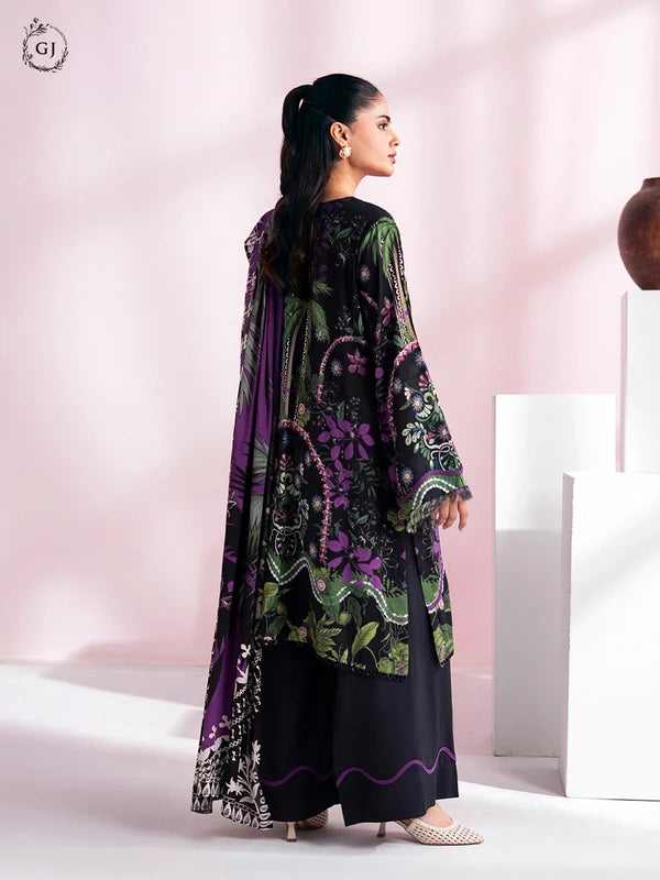 CHHERRY POP 3-Piece Unstitched Digital Printed Linen Suit | Fall-Winter Collection