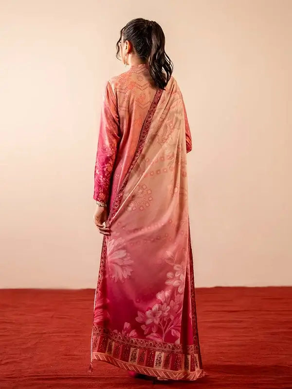 GEET 3-Piece Unstitched Digital Printed Linen Suit for Women