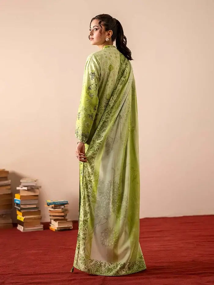 GEET 3-Piece Unstitched Digital Printed Linen Suit for Women