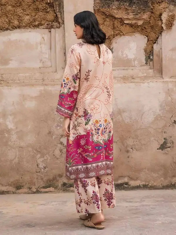 SIAN 2-Piece Unstitched Digital Printed Fancy Linen Suit