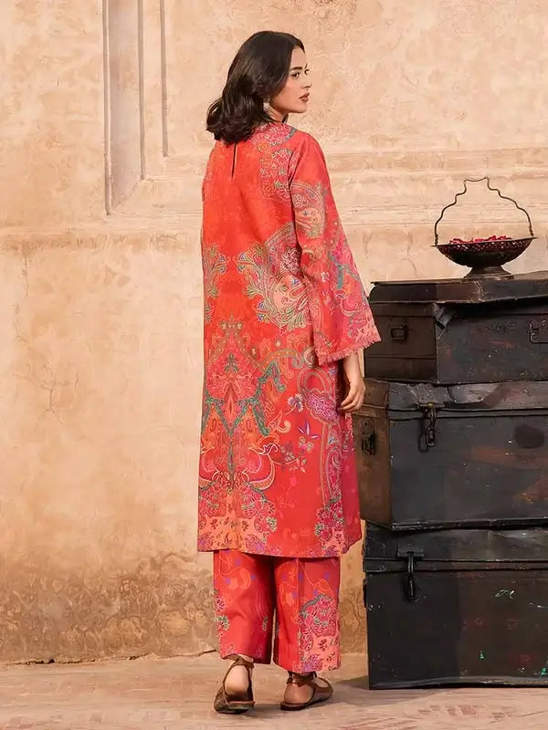 SIAN 2-Piece Unstitched Digital Printed Fancy Linen Suit