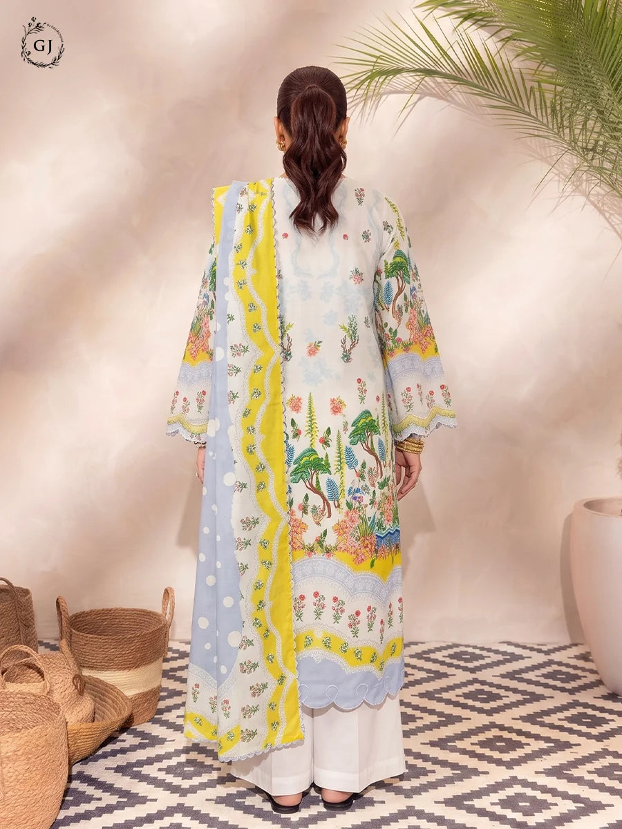Soha 3-Piece Unstitched Digital Printed Lawn Suit